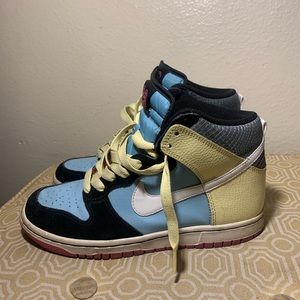 Nike Dunk High 6.0 Powder Blue Lemon